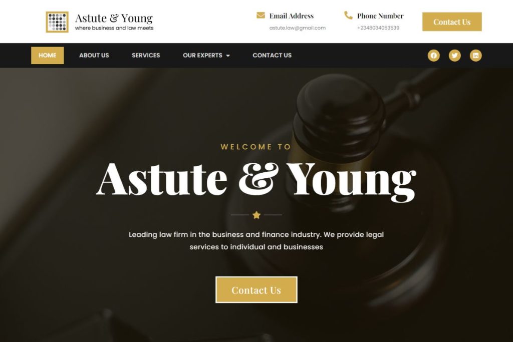 astute and young
