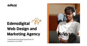Edensdigital Agency, one of the web design agencies in Lagos